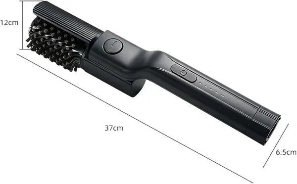 Rechargeable Cordless Electric Grill Cleaning Brush with 3-Speed Stainless Steel Head - Black - Home & Garden > BBQ > BBQ Cleaning - Rivercity House & Home Co. (ABN 18 642 972 209) - Affordable Modern Furniture Australia