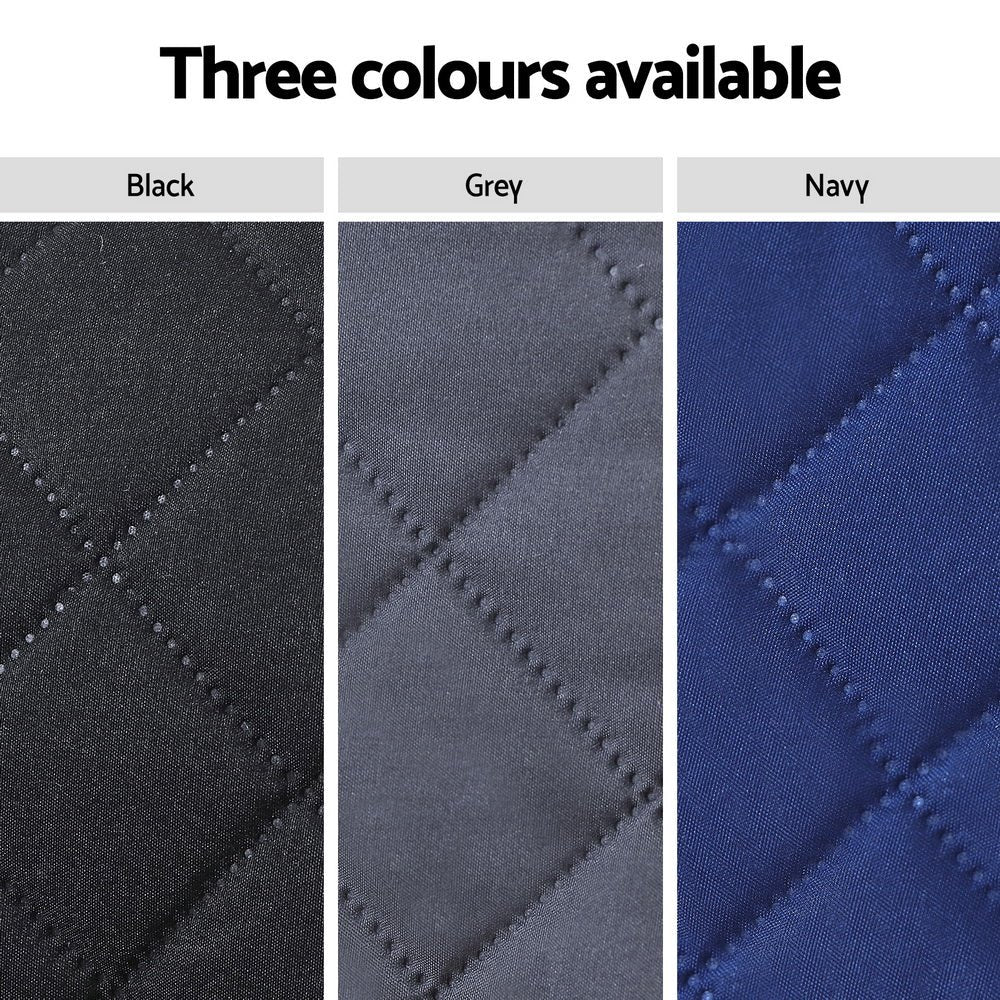 Recliner Chair Cover 100% Water Resistant Black - Furniture > Bar Stools & Chairs - Rivercity House & Home Co. (ABN 18 642 972 209) - Affordable Modern Furniture Australia