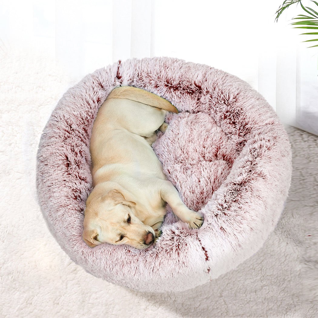 Replaceable Large Dog Calming Bed Cover - Pink - Rivercity House & Home Co. (ABN 18 642 972 209) - Affordable Modern Furniture Australia