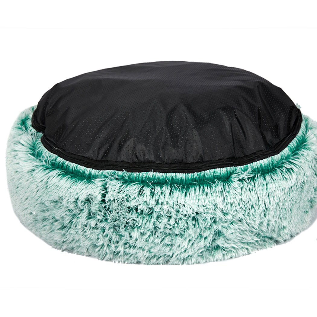 Replaceable Medium Dog Calming Bed Cover - Teal - Rivercity House & Home Co. (ABN 18 642 972 209) - Affordable Modern Furniture Australia