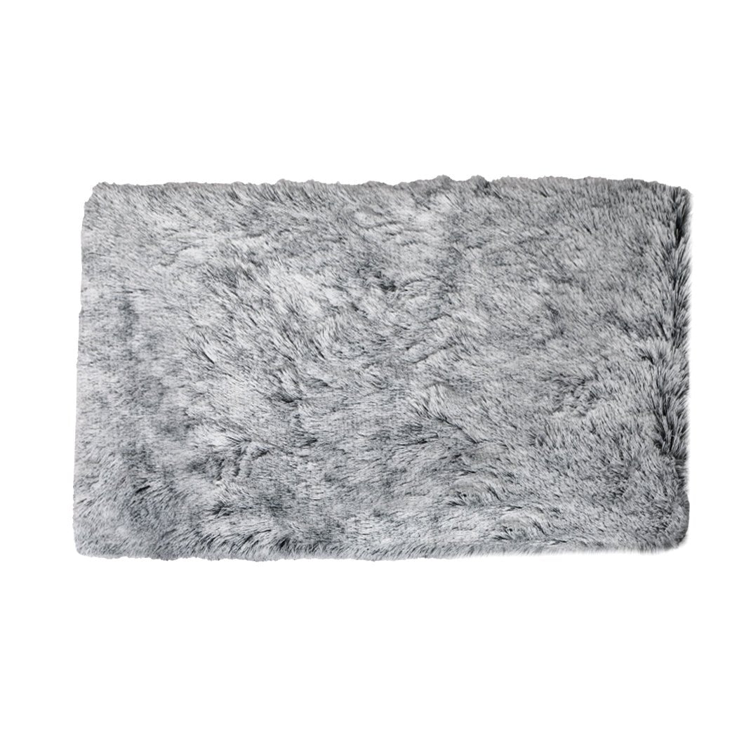 Replaceable Plush XXL Pet Bed Cover - Charcoal - Rivercity House & Home Co. (ABN 18 642 972 209) - Affordable Modern Furniture Australia