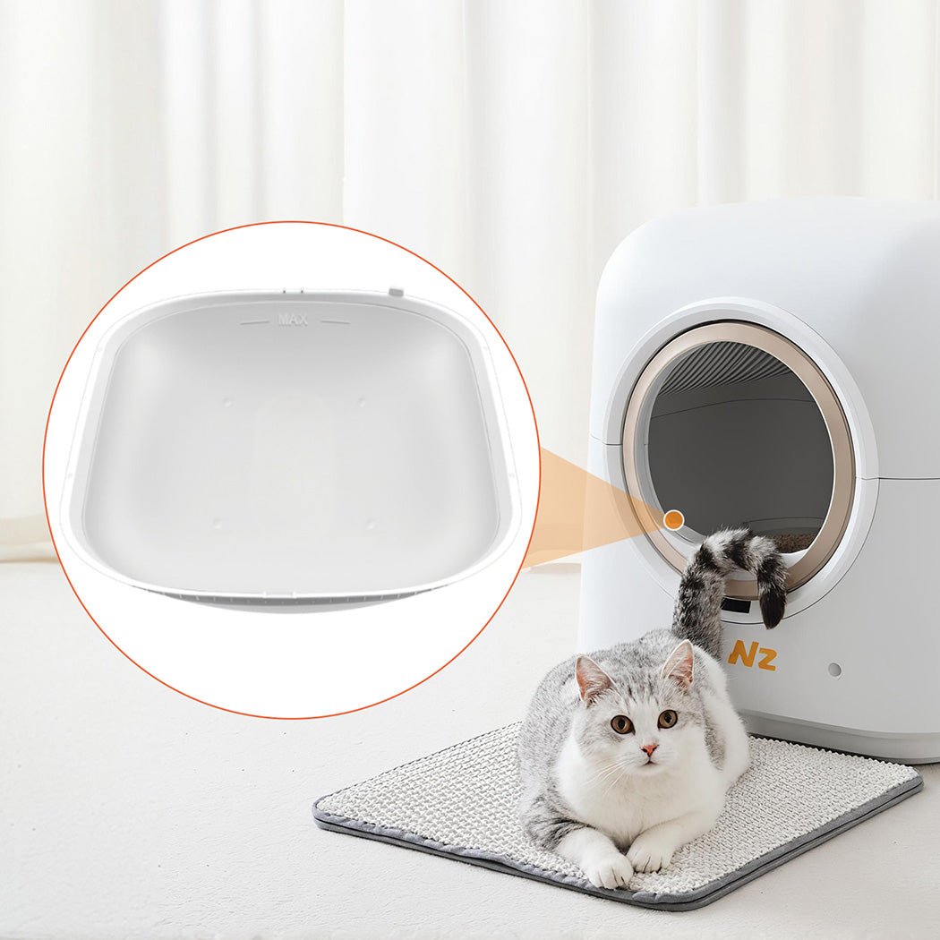Replaceable Silicone Liner Pad for Automatic Cat Litter Box - White - Rivercity House & Home Co. (ABN 18 642 972 209) - Affordable Modern Furniture Australia