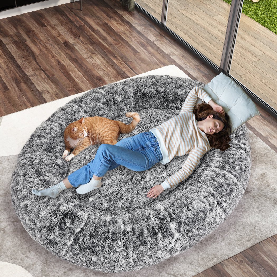 Replacement Pet Bed Cover with Zipper - Charcoal - Rivercity House & Home Co. (ABN 18 642 972 209) - Affordable Modern Furniture Australia