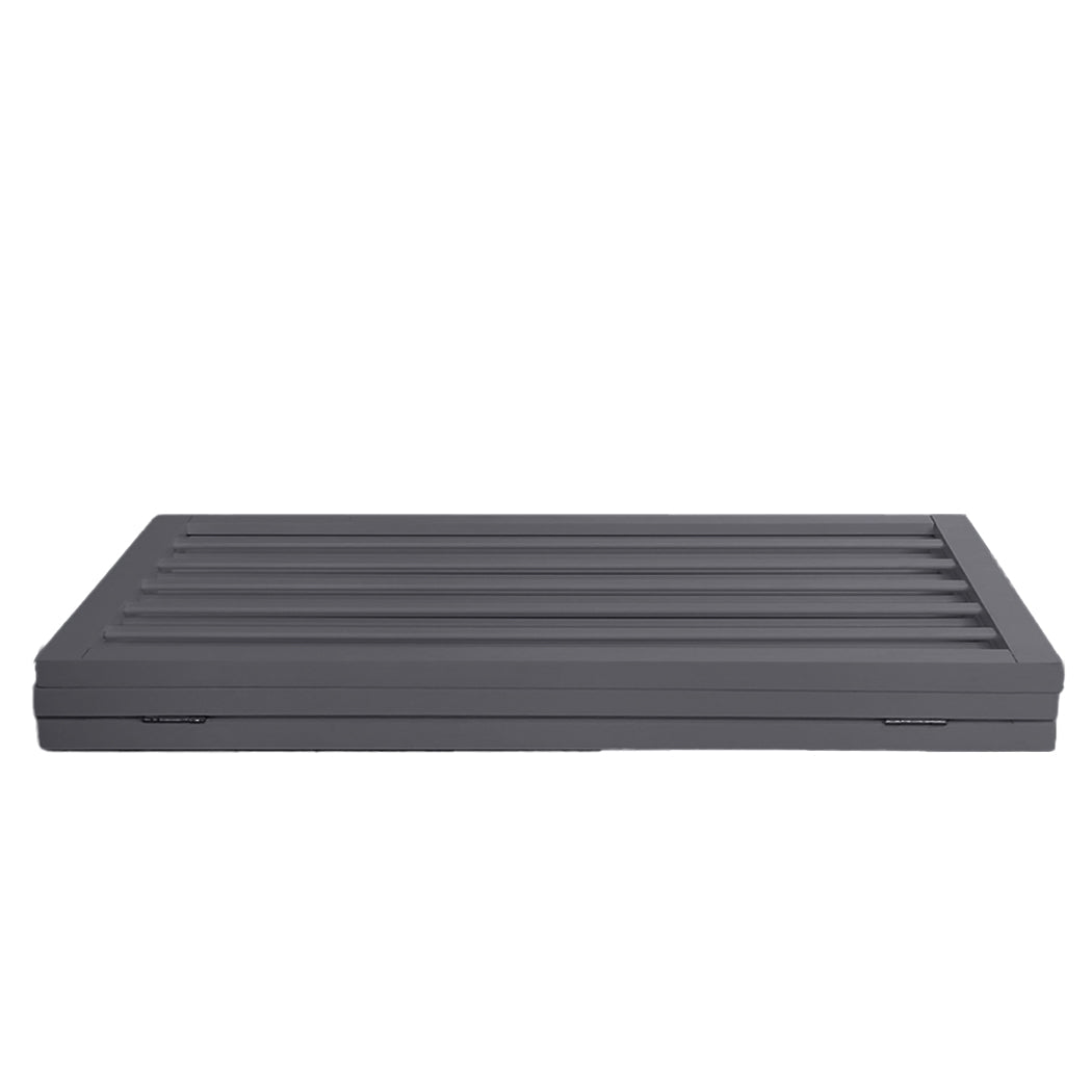 Retractable Wooden Pet Gate Dog Fence 2000x3mm - Grey - Rivercity House & Home Co. (ABN 18 642 972 209) - Affordable Modern Furniture Australia