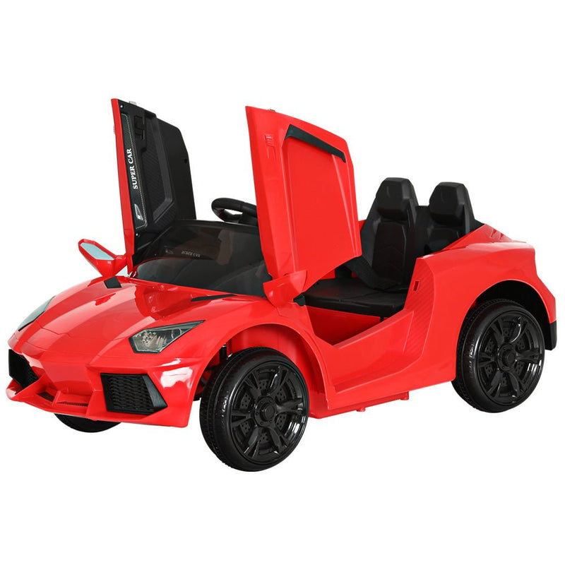 Rigo Kids Electric Ride On Car Ferrari - Inspired Toy Cars Remote 12V Red - Baby & Kids > Ride On Cars, Go - karts & Bikes > Ride On Cars - Rivercity House & Home Co. (ABN 18 642 972 209) - Affordable Modern Furniture Australia