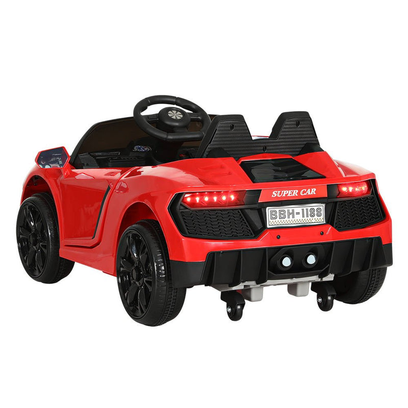 Rigo Kids Electric Ride On Car Ferrari - Inspired Toy Cars Remote 12V Red - Baby & Kids > Ride On Cars, Go - karts & Bikes > Ride On Cars - Rivercity House & Home Co. (ABN 18 642 972 209) - Affordable Modern Furniture Australia