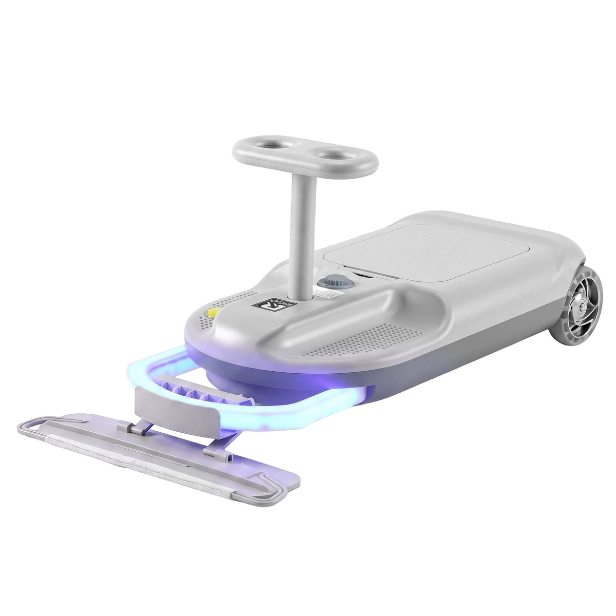 Rigo Ride on Car with Mop Storage Space Kids Clean Car 12V 86cm Grey - Baby & Kids > Ride On Cars, Go-karts & Bikes > Ride On Cars - Rivercity House & Home Co. (ABN 18 642 972 209) - Affordable Modern Furniture Australia
