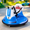 12V Kids Ride On Bumper Car with Remote Control - Blue