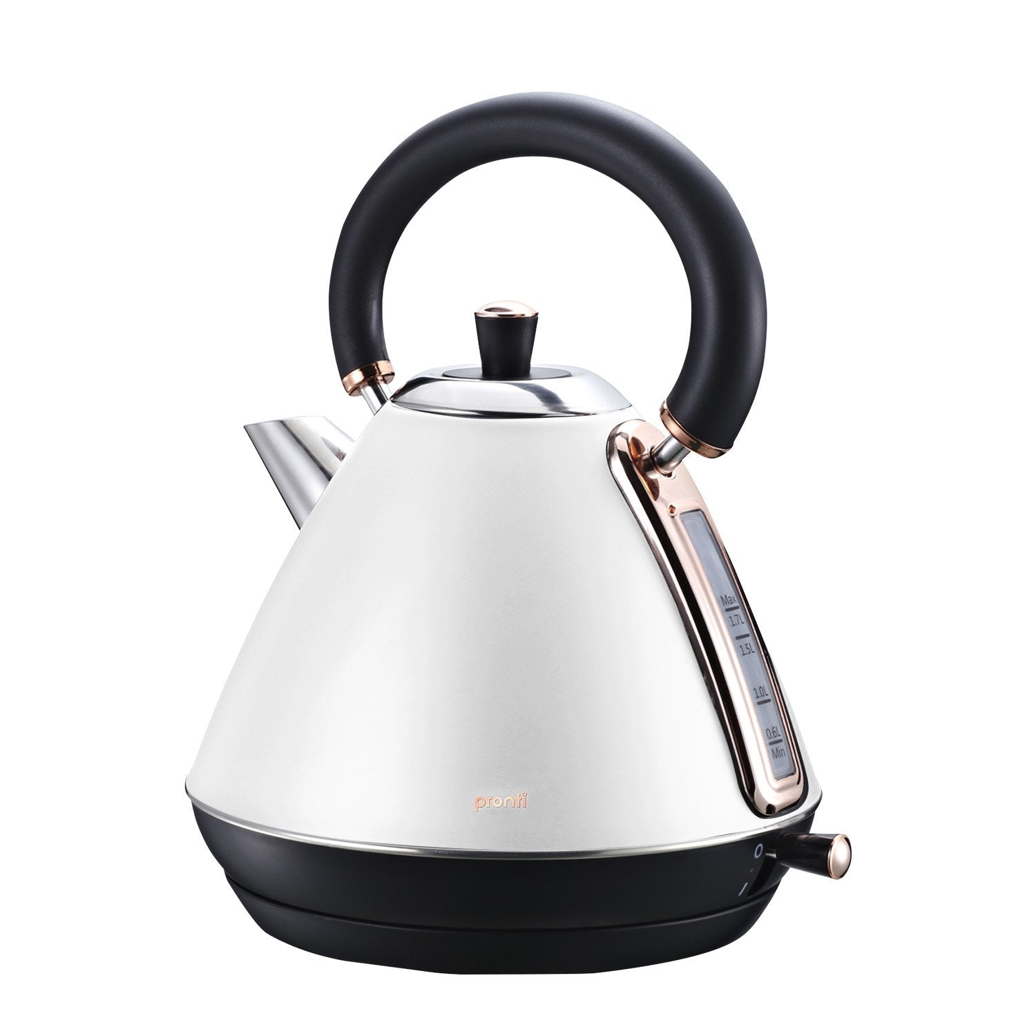 Rose Trim Collection Toaster & Kettle Bundle - White - Appliances > Kitchen Appliances > Toasters & Grills - Rivercity House & Home Co. (ABN 18 642 972 209) - Affordable Modern Furniture Australia