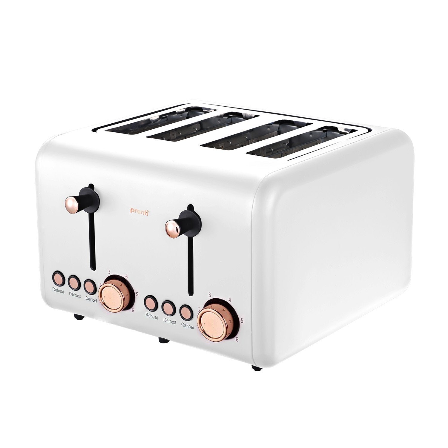 Rose Trim Collection Toaster & Kettle Bundle - White - Appliances > Kitchen Appliances > Toasters & Grills - Rivercity House & Home Co. (ABN 18 642 972 209) - Affordable Modern Furniture Australia
