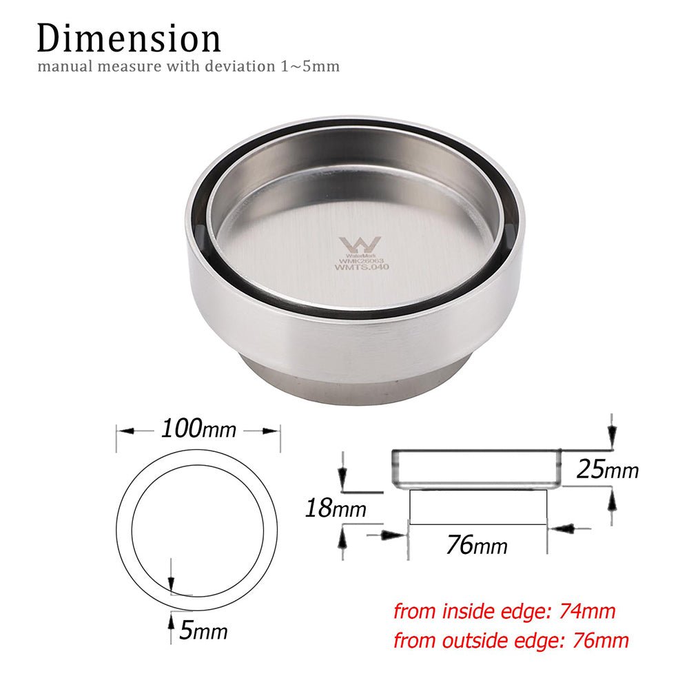 Round Circle Tile Insert Floor Drain Stainless Steel Shower Grate 75mm Outlet - Furniture > Bathroom > Shower Heads & Screens - Rivercity House & Home Co. (ABN 18 642 972 209) - Affordable Modern Furniture Australia