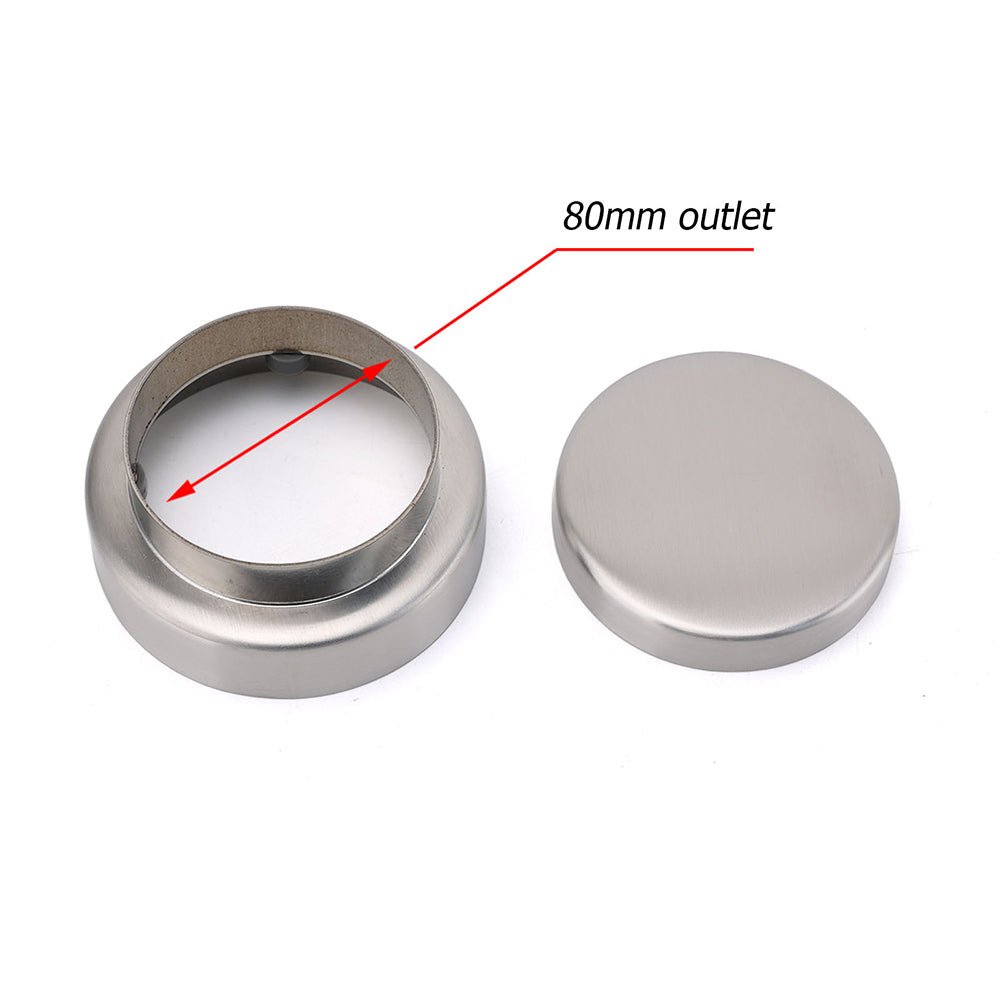 Round Circle Tile Insert Floor Drain Stainless Steel Shower Grate 75mm Outlet - Furniture > Bathroom > Shower Heads & Screens - Rivercity House & Home Co. (ABN 18 642 972 209) - Affordable Modern Furniture Australia
