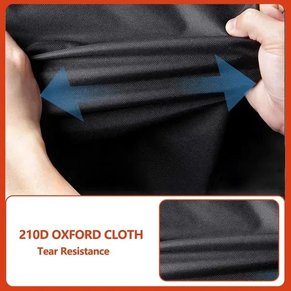 Round Grill Cover 62 x 105 cm Waterproof Tear Resistant UV Resistant 210D Oxford Fabric - Black - Home & Garden > BBQ > BBQs & Accessories - Rivercity House & Home Co. (ABN 18 642 972 209) - Affordable Modern Furniture Australia