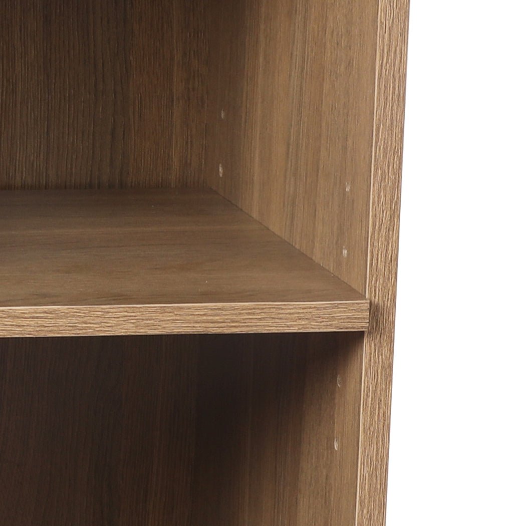 Rustic Buffet Sideboard Storage Cabinet with Sliding Door - Natural - Rivercity House & Home Co. (ABN 18 642 972 209) - Affordable Modern Furniture Australia