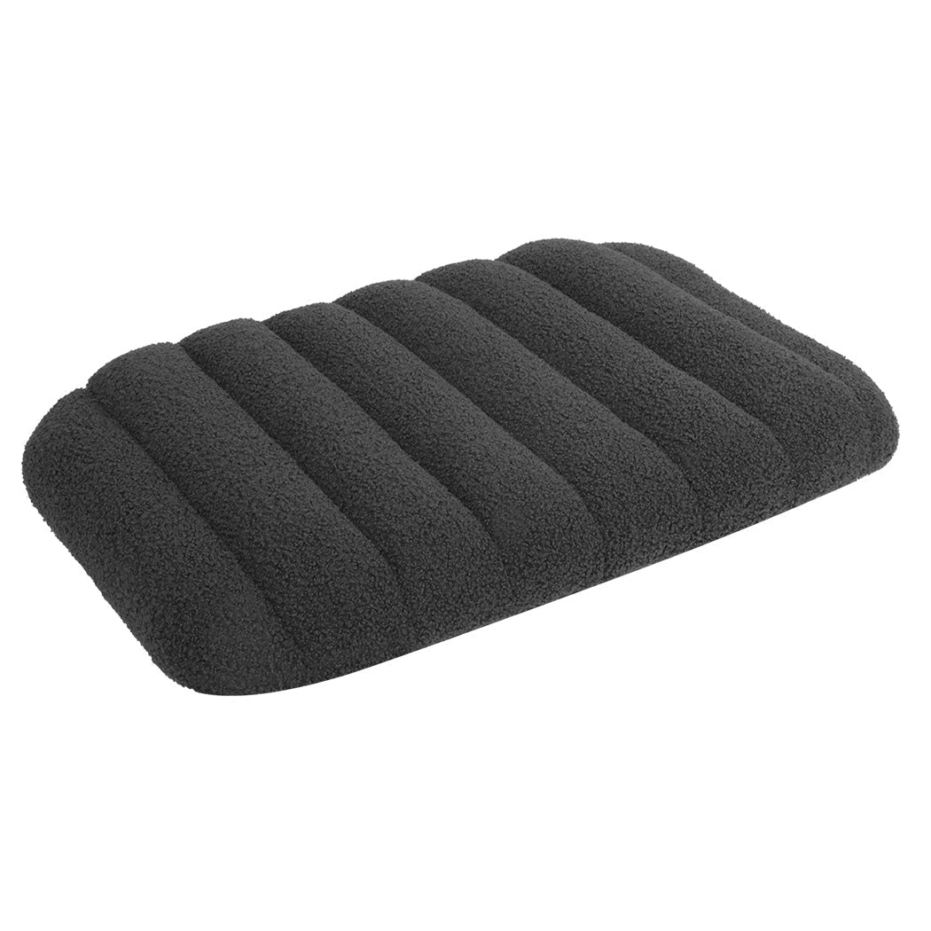 S Orthopedic Dog Bed with Removable Sherpa Plush Cover - Grey - Rivercity House & Home Co. (ABN 18 642 972 209) - Affordable Modern Furniture Australia