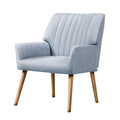 Sebastian Accent Armchair - Grey