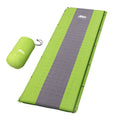 Single Self-Inflating Camping Mattress 195x65x2.5cm - Green