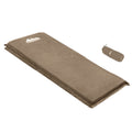 Single Self-Inflating Camping Mattress 187x66x9.5cm - Coffee