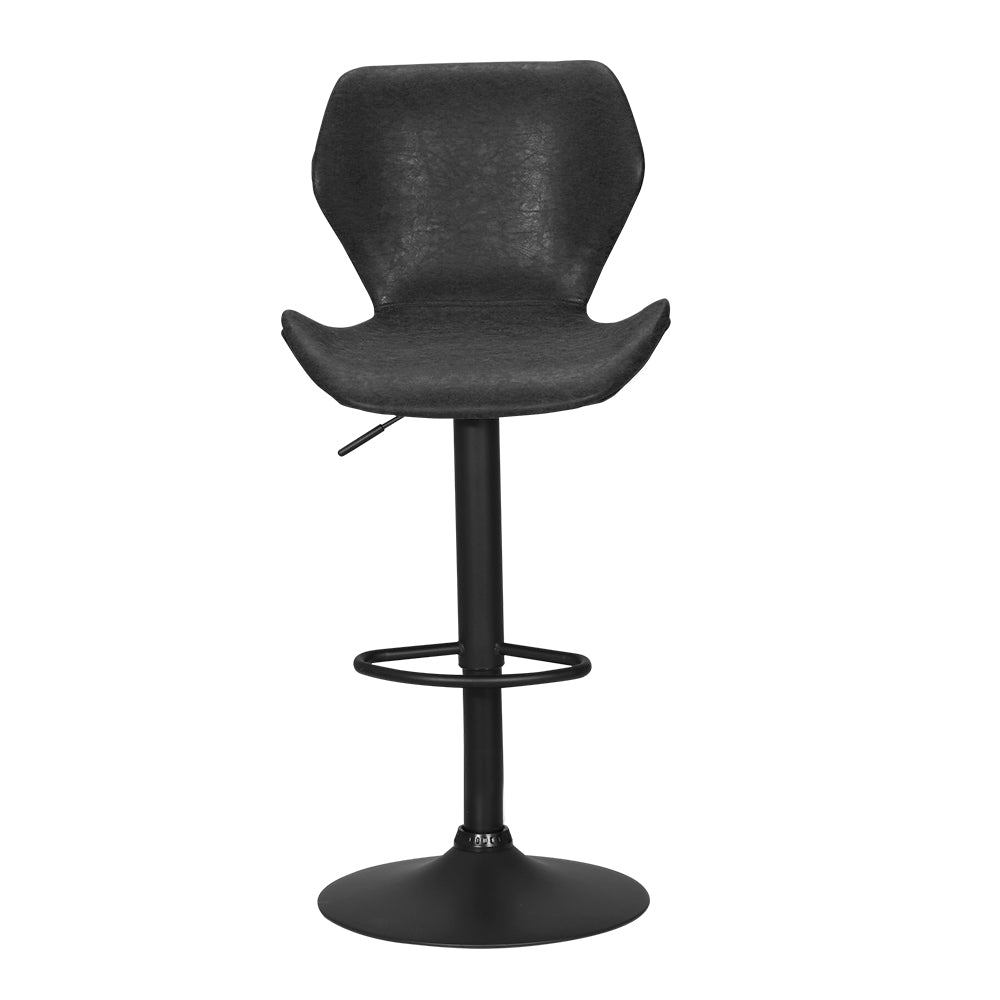 Set of 2 Fremantle Bar Stools - Black - Furniture > Bar Stools & Chairs - Rivercity House & Home Co. (ABN 18 642 972 209) - Affordable Modern Furniture Australia