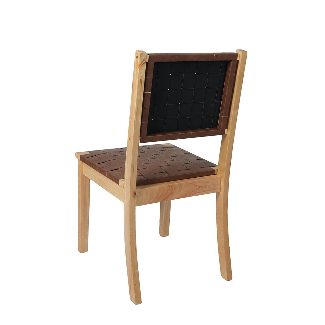 Set of 4 Dining Accent Lounge Chairs - Tan - Rivercity House & Home Co. (ABN 18 642 972 209) - Affordable Modern Furniture Australia