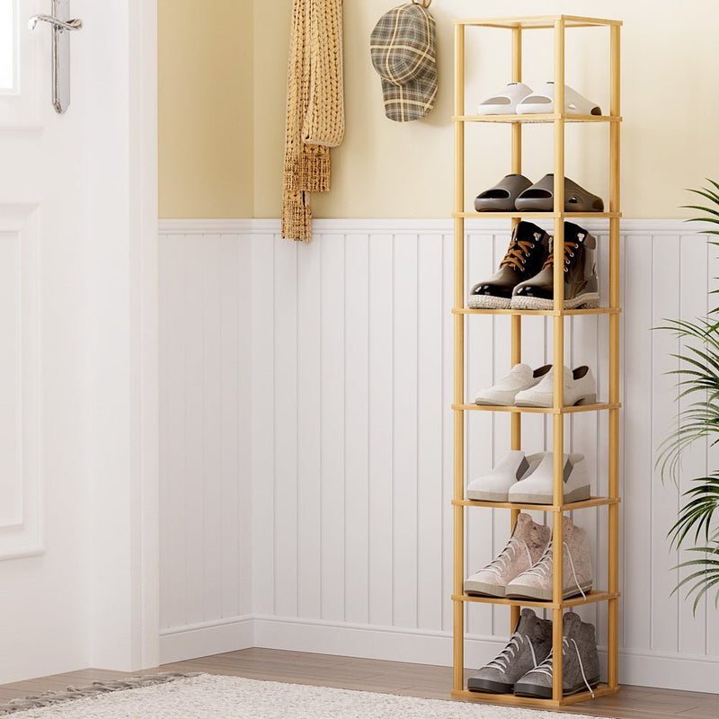 Shoe Rack 8-tier 8 Pairs Stackable - Furniture > Bedroom - Rivercity House & Home Co. (ABN 18 642 972 209) - Affordable Modern Furniture Australia