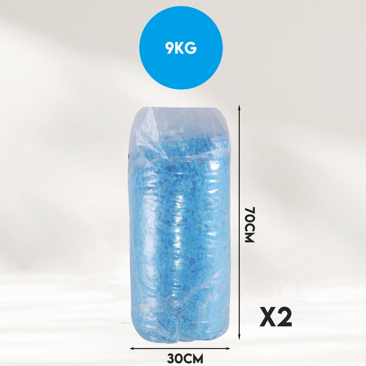 Shredded Memory Foam Fill 9KG for DIY Square Cushions and Dog Beds - Home & Garden > Bedding > Pillows - Rivercity House & Home Co. (ABN 18 642 972 209) - Affordable Modern Furniture Australia