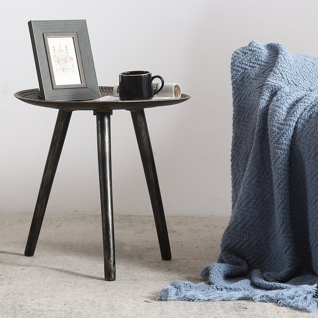 Side Table Coffee Bedside End Bronze - Rivercity House & Home Co. (ABN 18 642 972 209) - Affordable Modern Furniture Australia