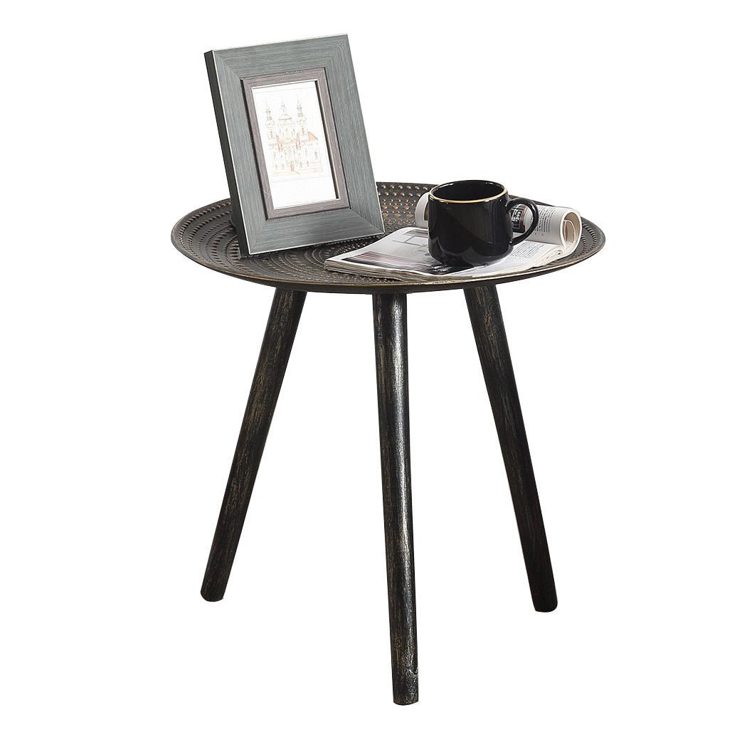 Side Table Coffee Bedside End Bronze - Rivercity House & Home Co. (ABN 18 642 972 209) - Affordable Modern Furniture Australia