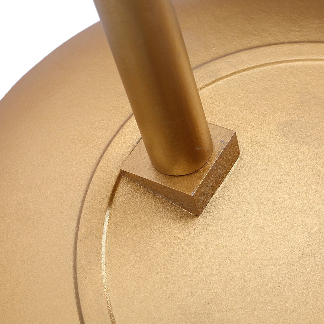 Side Table Coffee Bedside End Golden - Rivercity House & Home Co. (ABN 18 642 972 209) - Affordable Modern Furniture Australia