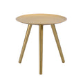 Side Table Coffee Bedside End Golden