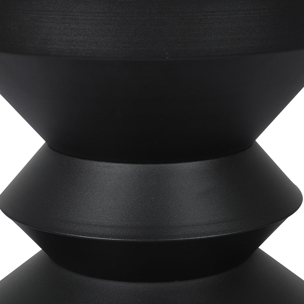 Side Table Round End Bedside - Rivercity House & Home Co. (ABN 18 642 972 209) - Affordable Modern Furniture Australia