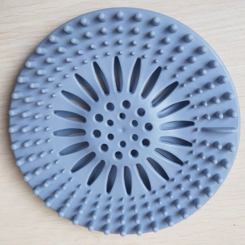 Silicone Drain Hair Catcher and Anti-Clog Filter Cover for Bathroom and Kitchen Sink - Blue - Furniture > Bathroom > Tap & Sink Accessories - Rivercity House & Home Co. (ABN 18 642 972 209) - Affordable Modern Furniture Australia