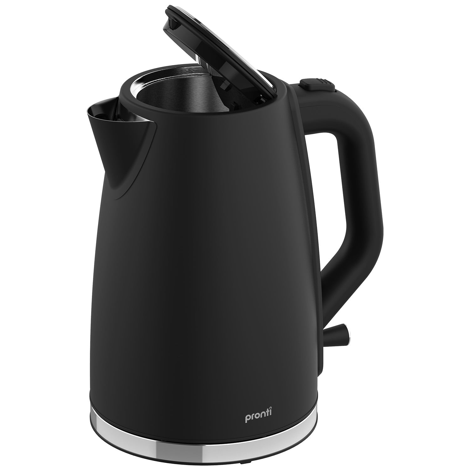 Silver Noir Collection 1.7L Electric Kettle - Appliances > Kitchen Appliances > Kettles - Rivercity House & Home Co. (ABN 18 642 972 209) - Affordable Modern Furniture Australia