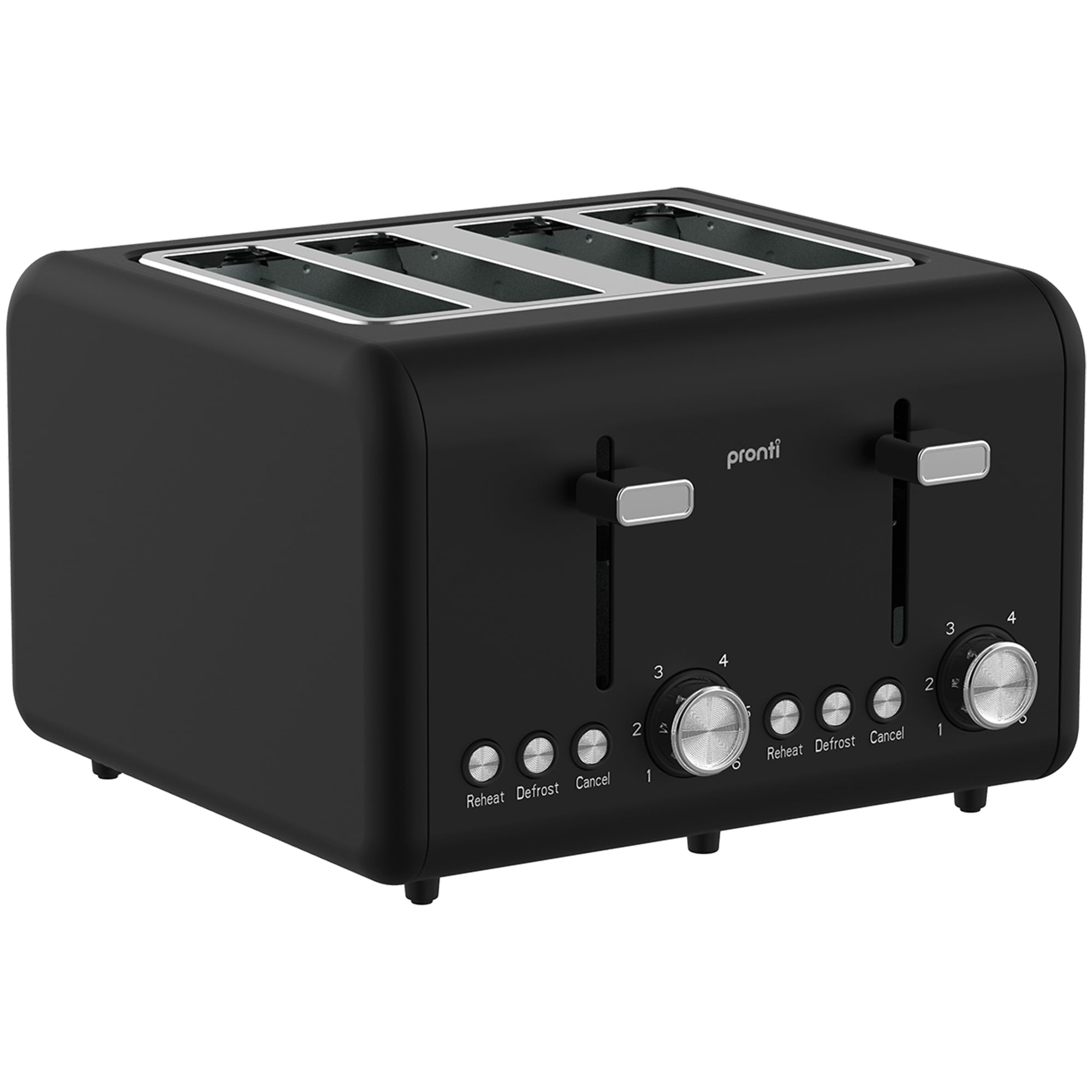 Silver Noir Collection 4 Slice Toaster and Kettle Bundle - Appliances > Kitchen Appliances > Kettles - Rivercity House & Home Co. (ABN 18 642 972 209) - Affordable Modern Furniture Australia