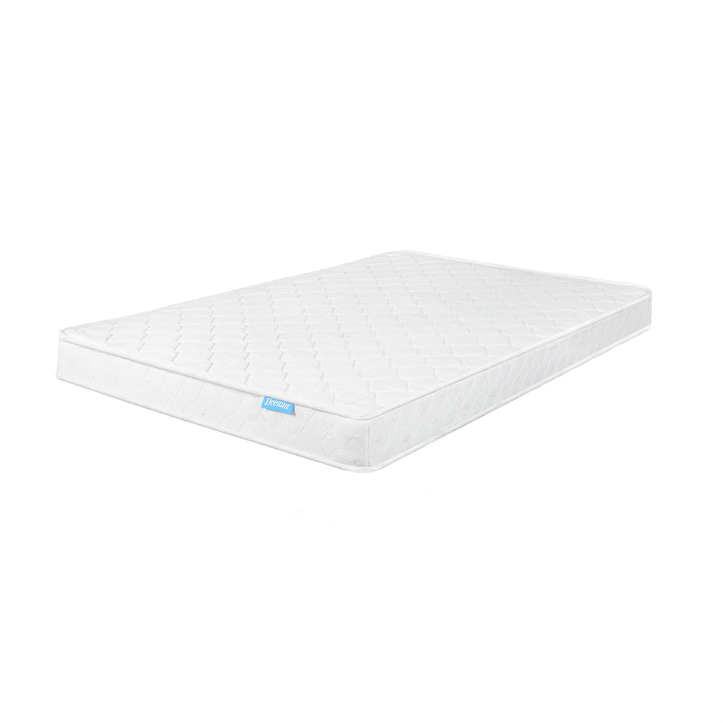 Single Bonnell Spring Coil Mattress - White - Rivercity House & Home Co. (ABN 18 642 972 209) - Affordable Modern Furniture Australia