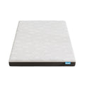 Single Gel Memory Foam Mattress 15cm Medium Firm Cooling Breathable - White