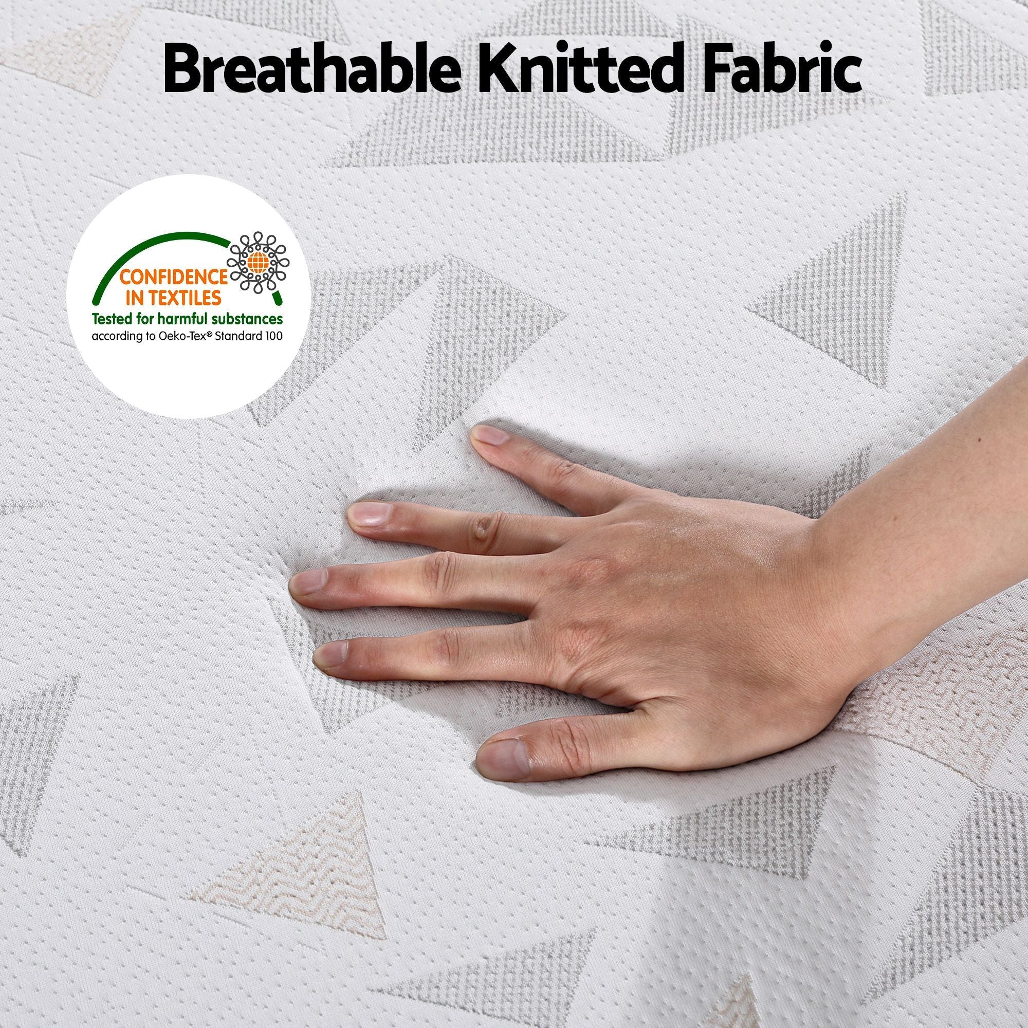 Single Mattress 23cm Pocket Spring Mattress with Adjustable Firmness Reversible Foam Layer for Medium Firm & Firm Support Motion Isolation Bedroom Bed - Furniture > Mattresses > Single Mattress - Rivercity House & Home Co. (ABN 18 642 972 209) - Affordable Modern Furniture Australia