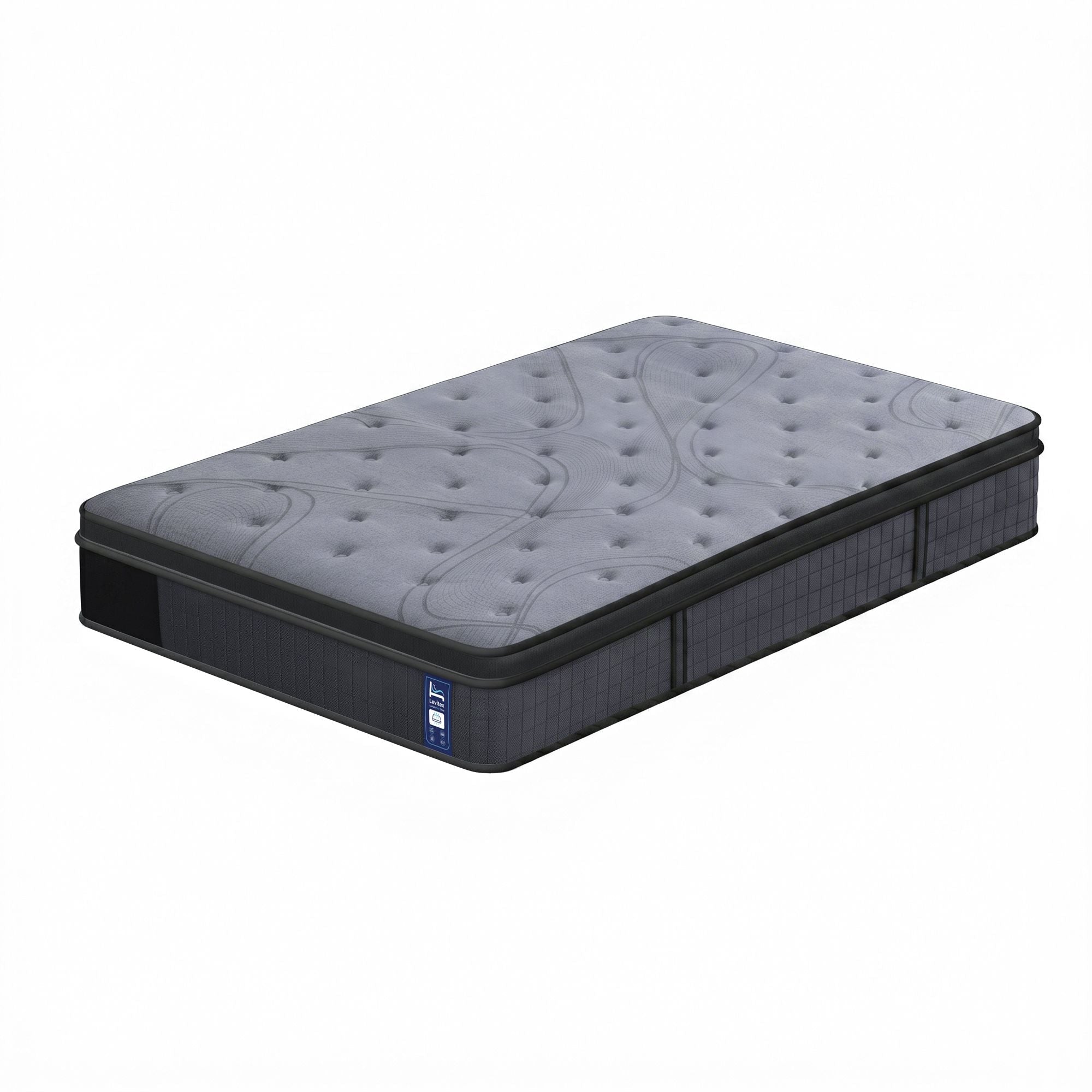 Single Mattress 33 cm 7 - Zone Pocket Spring 8.0 Extra Firm with Dual - Row Edge Support & Breathable Knit Cover - Furniture > Mattresses > Single Mattress - Rivercity House & Home Co. (ABN 18 642 972 209) - Affordable Modern Furniture Australia