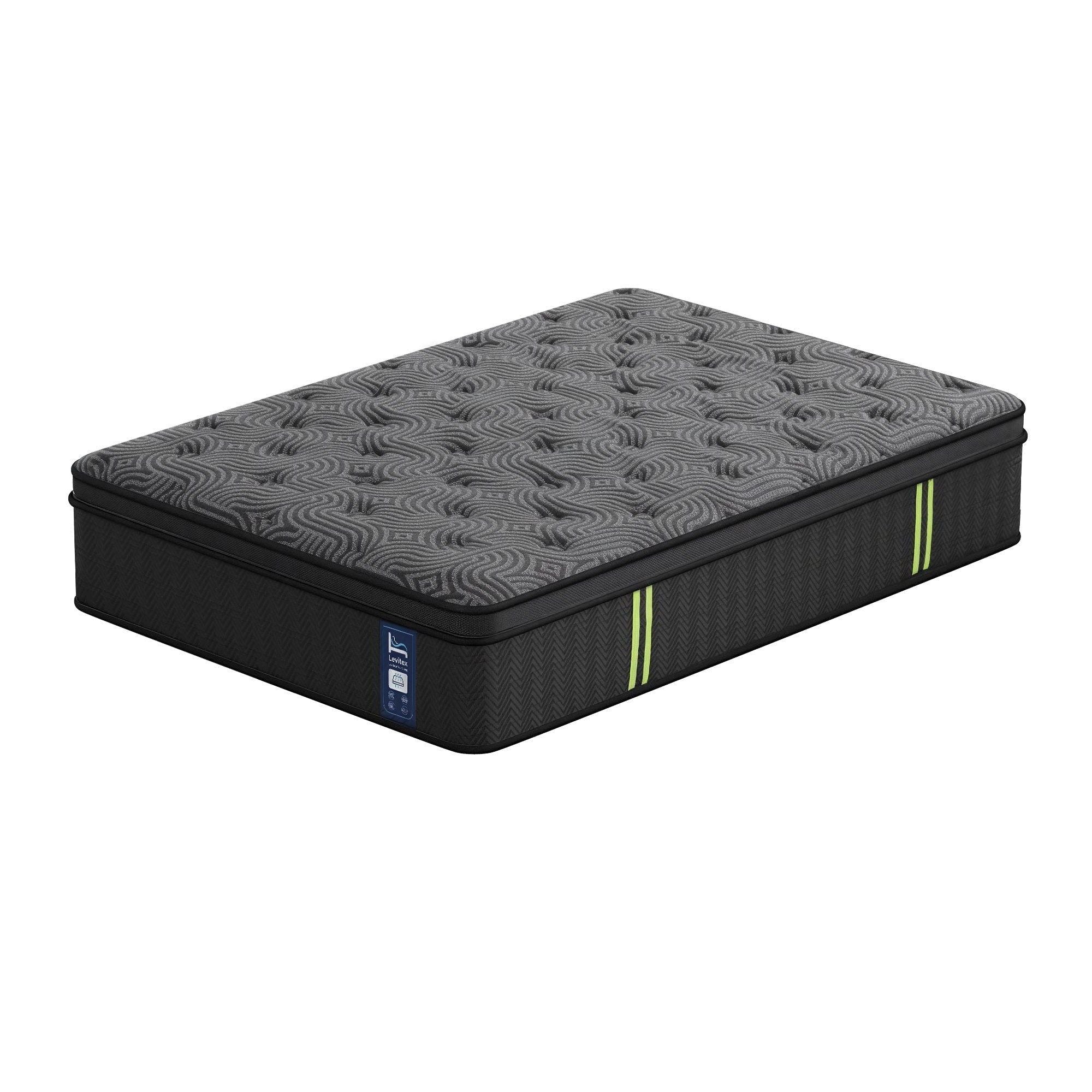 Single Mattress 34 cm 5 - Zone Pressure Relief Pocket Spring with Reinforced Edge Support & Breathable Gel Memory Foam Hybrid Mattress - Furniture > Mattresses > Single Mattress - Rivercity House & Home Co. (ABN 18 642 972 209) - Affordable Modern Furniture Australia