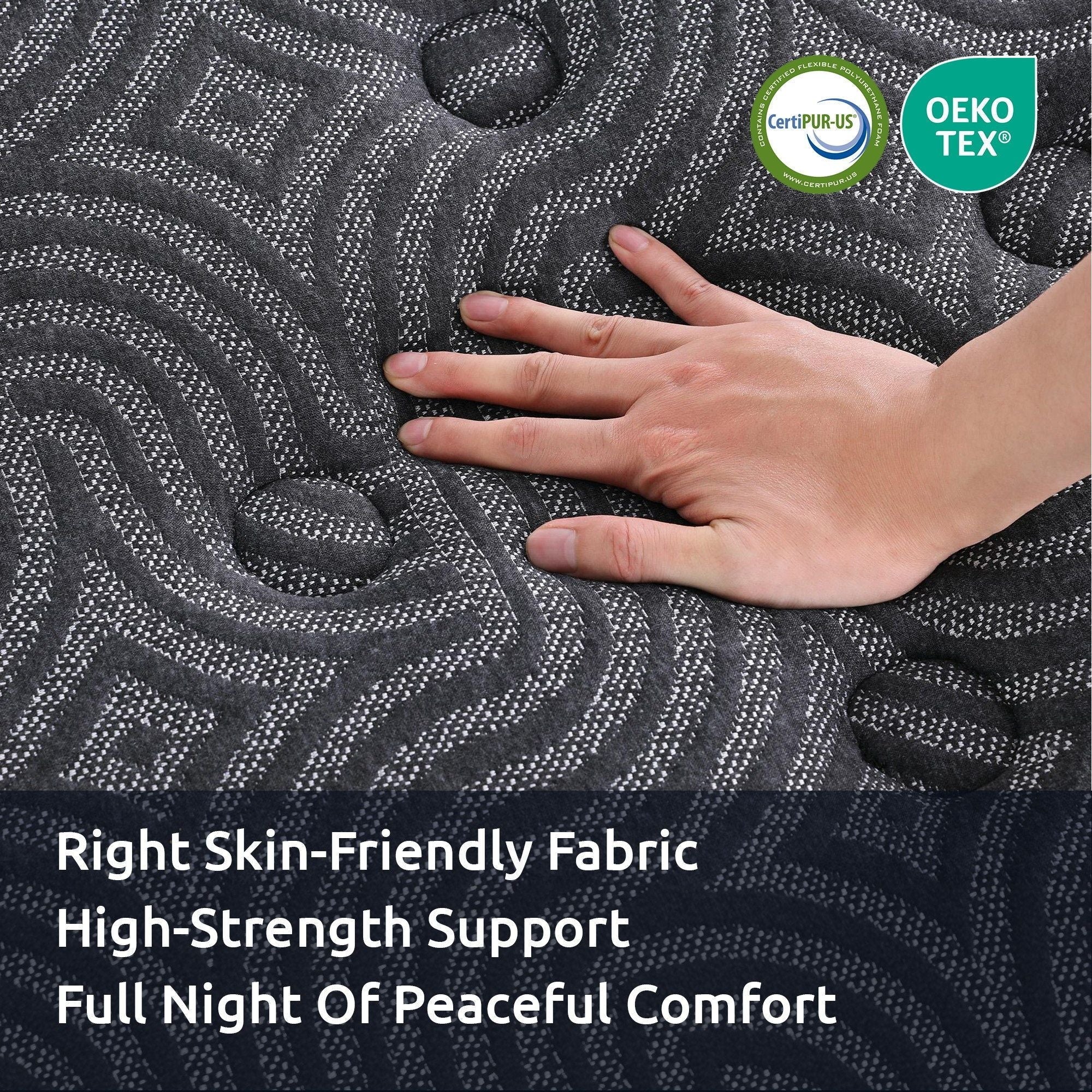 Single Mattress 34 cm 5 - Zone Pressure Relief Pocket Spring with Reinforced Edge Support & Breathable Gel Memory Foam Hybrid Mattress - Furniture > Mattresses > Single Mattress - Rivercity House & Home Co. (ABN 18 642 972 209) - Affordable Modern Furniture Australia