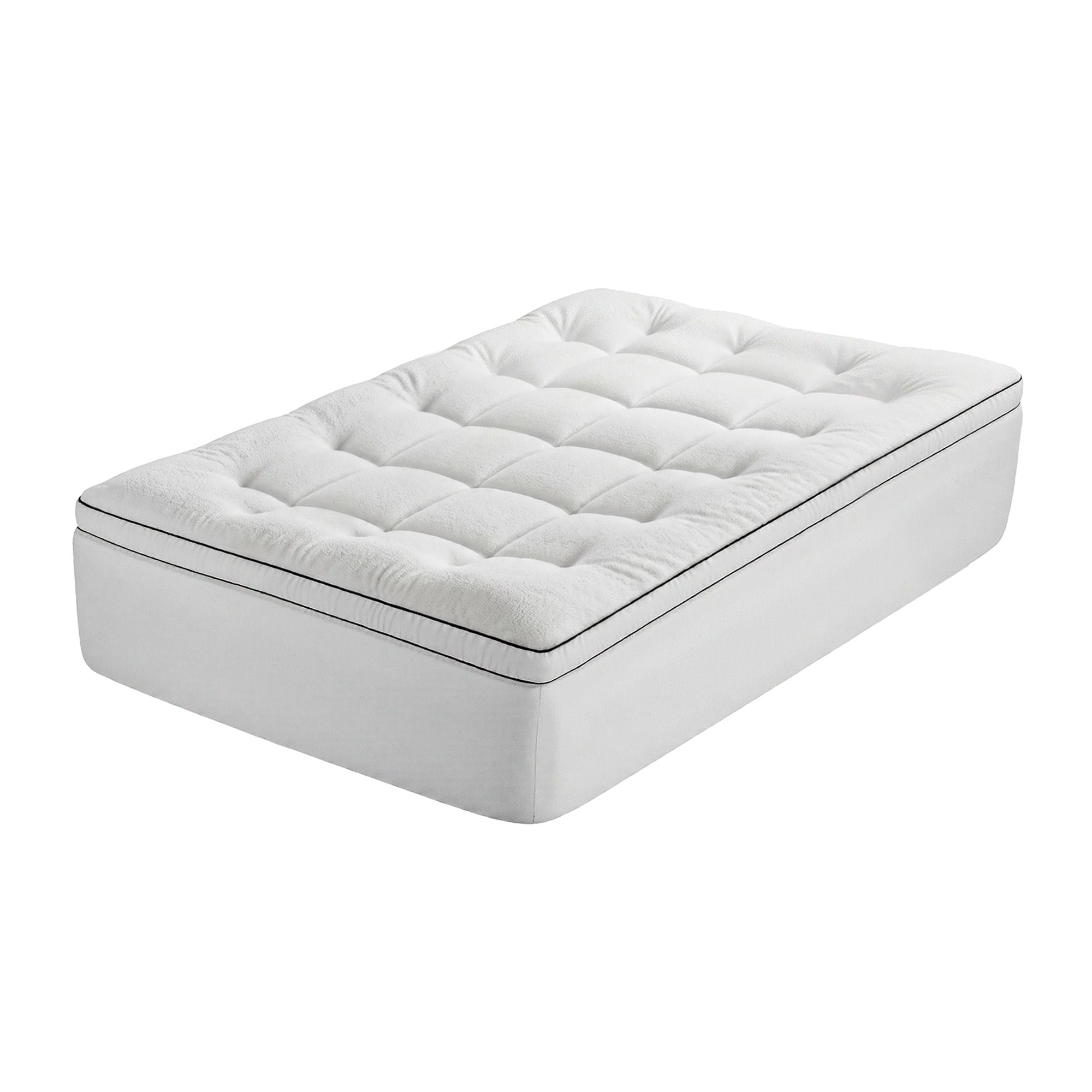 Single Mattress Topper 5cm Coral Fleece - Furniture > Mattresses > Mattress Toppers - Rivercity House & Home Co. (ABN 18 642 972 209) - Affordable Modern Furniture Australia