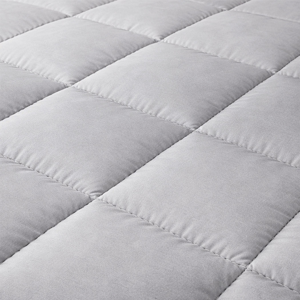 Single Portable Foldable Floor Mattress Foam Sleeping Pad Bed - Grey - Rivercity House & Home Co. (ABN 18 642 972 209) - Affordable Modern Furniture Australia