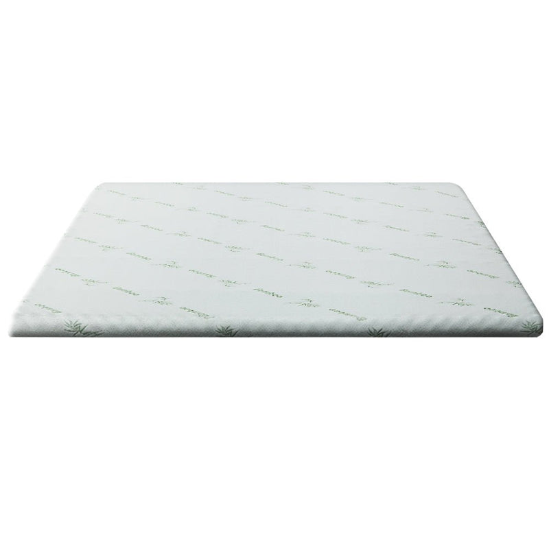 Single Size | Cool Gel Memory Foam Mattress Topper w/Bamboo Cover 5cm - Rivercity House & Home Co. (ABN 18 642 972 209) - Affordable Modern Furniture Australia