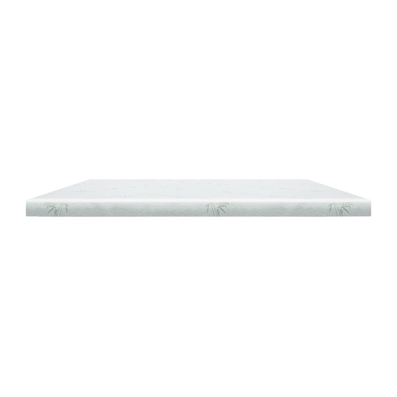 Single Size | Cool Gel Memory Foam Mattress Topper w/Bamboo Cover 5cm - Rivercity House & Home Co. (ABN 18 642 972 209) - Affordable Modern Furniture Australia