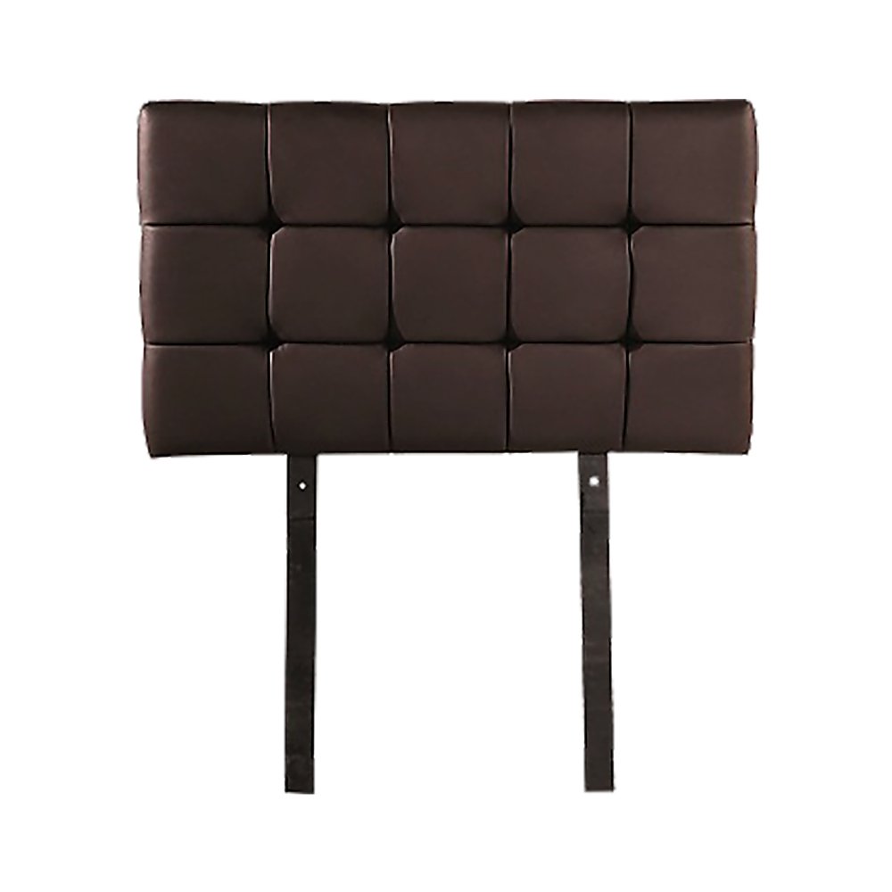 Single Size | Deluxe Headboard Bedhead (Brown) - Rivercity House & Home Co. (ABN 18 642 972 209) - Affordable Modern Furniture Australia