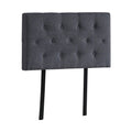 Single Size | Deluxe Headboard Bedhead (Grey)