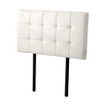 Single Size | Deluxe Headboard Bedhead (White)