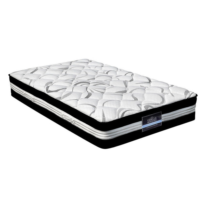 Single Size | Euro Spring Foam Top Mattress (Medium Firm) - Rivercity House & Home Co. (ABN 18 642 972 209) - Affordable Modern Furniture Australia