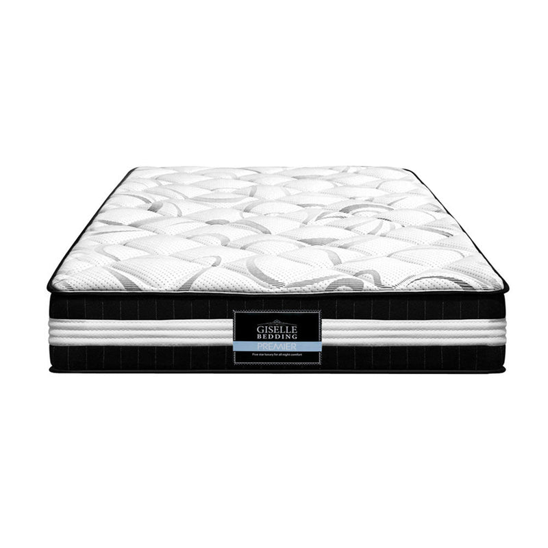 Single Size | Euro Spring Foam Top Mattress (Medium Firm) - Rivercity House & Home Co. (ABN 18 642 972 209) - Affordable Modern Furniture Australia