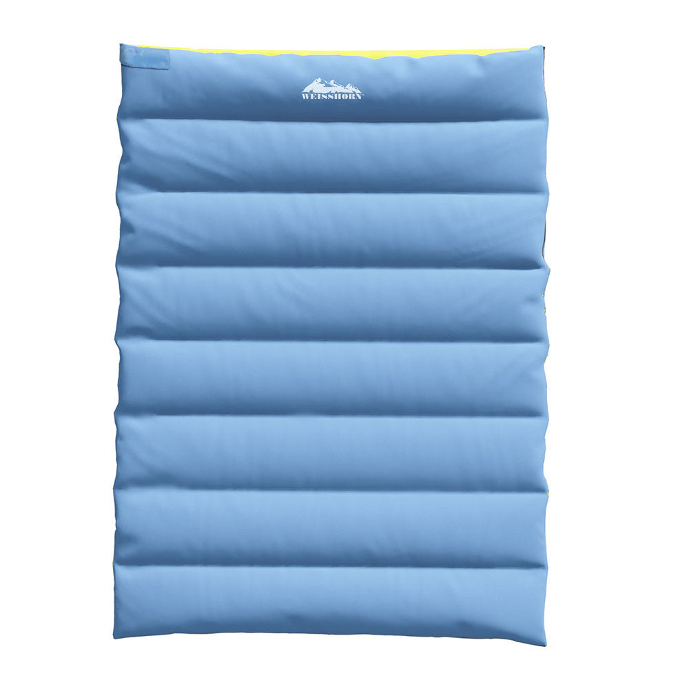 Sleeping Bag Double Bags Thermal Camping Hiking Tent Grey - 5°C - Outdoor Recreation > Camping > Sleeping Bags - Rivercity House & Home Co. (ABN 18 642 972 209) - Affordable Modern Furniture Australia